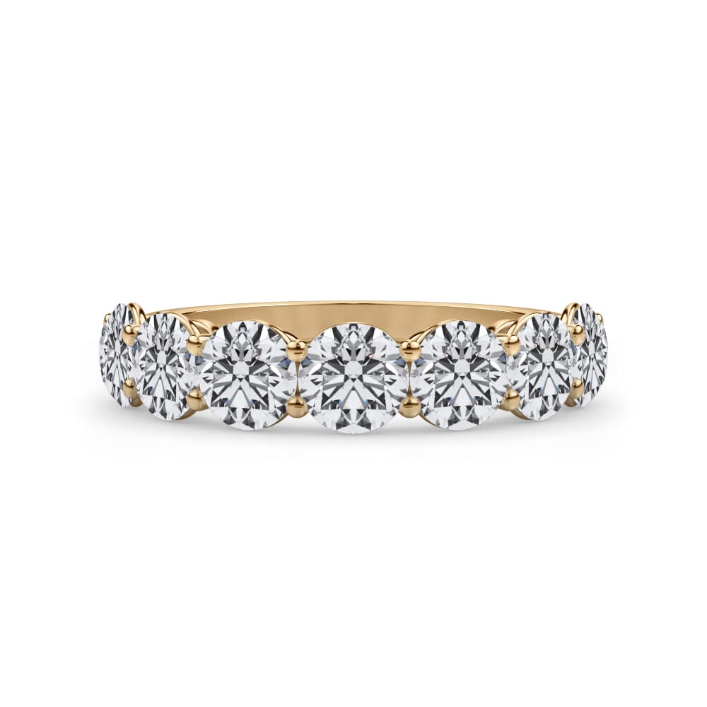 Classic Seven-Stone Round Lab Diamond Band (2.10ct. tw.)