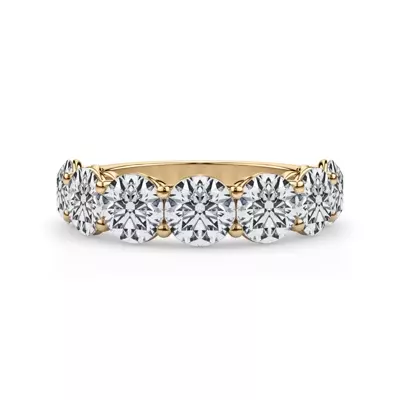Classic Seven-Stone Round Diamond Band (4.20ct. tw.)