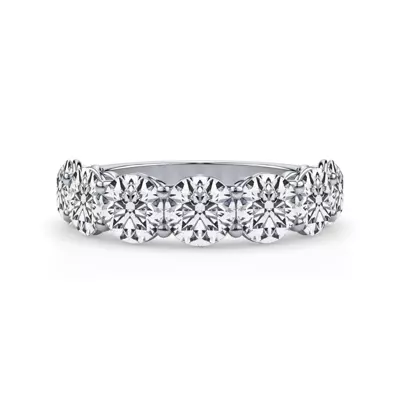 Classic Seven-Stone Round Diamond Band (4.20ct. tw.)