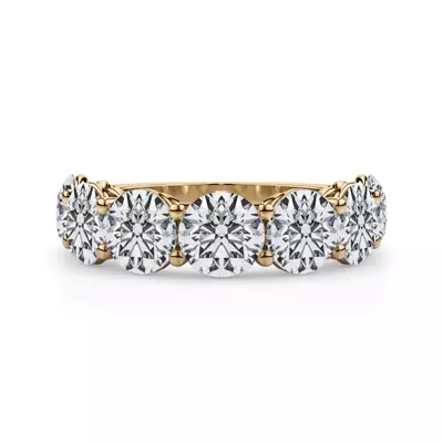 Classic Seven-Stone Round Diamond Band (5.00ct. tw.)