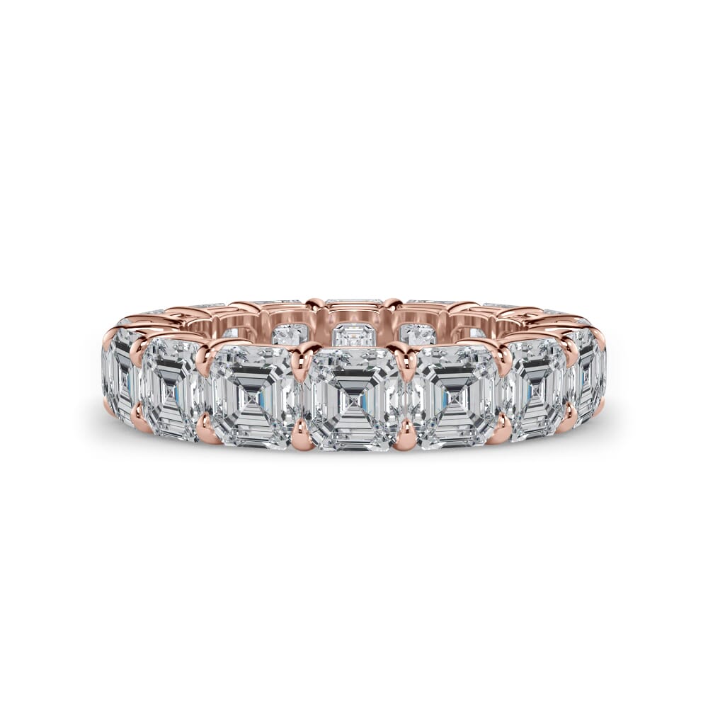 Asscher Cut Diamond Eternity Ring (7.0 ct. tw.)