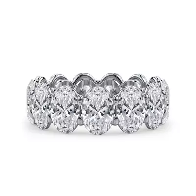 Oval Cut Diamond Eternity Ring (9.5 ct. tw.)