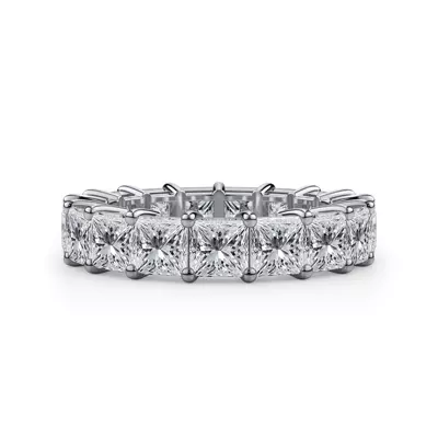 Princess Cut Diamond Eternity Ring (5.0 ct. tw.)