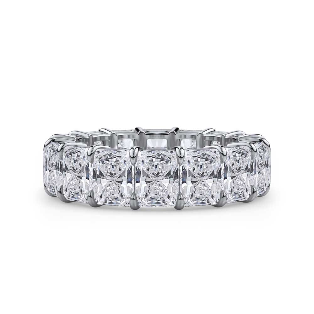 Radiant Cut Lab Diamond Eternity Ring (8.0 ct. tw.)
