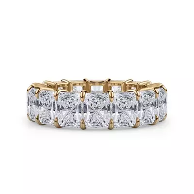 Radiant Cut Diamond Eternity Ring (8.0 ct. tw.)