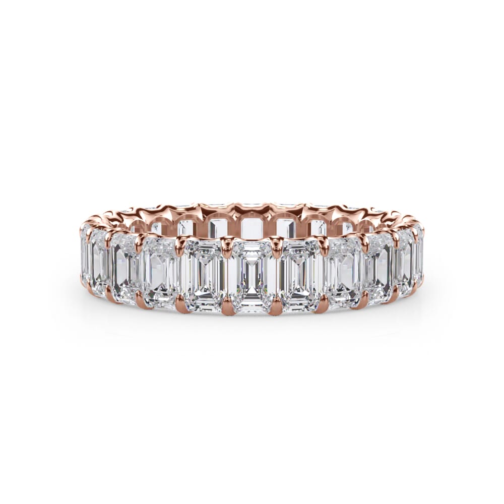 U-Prong Emerald-Cut Diamond Eternity Band (3.00ct. tw.)