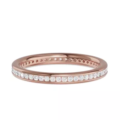 Channel-Set Diamond Eternity Band (.33ct. tw.)
