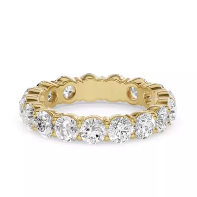 Sculpted Diamond Eternity Ring (3.00ct. tw.)