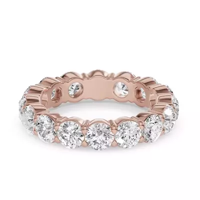 Sculpted Lab Diamond Eternity Ring (4.00ct. tw.)