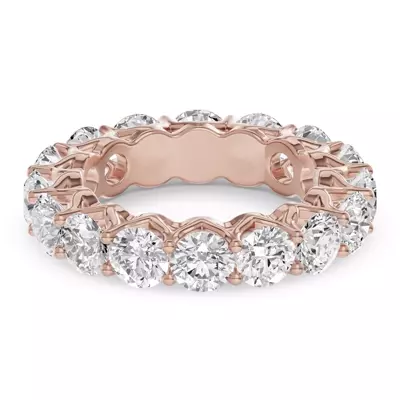 Unity Prong Lab Eternity Band (4.80ct. tw.)