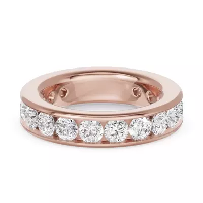 Channel-Set Lab Eternity Band (3.00ct. tw.)