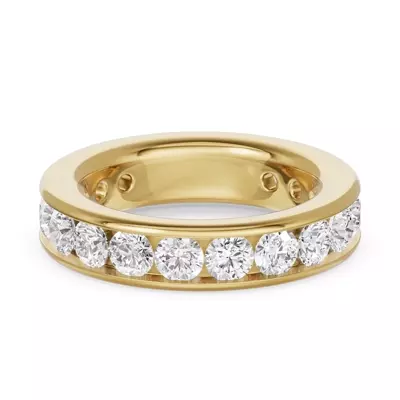 Channel-Set Lab Eternity Band (3.00ct. tw.)