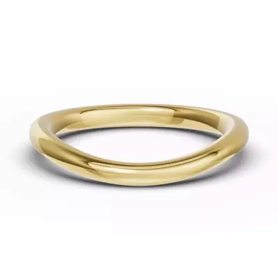 Classic Contour Wedding Band
