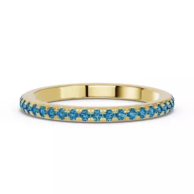 Chroma London Blue Topaz Band