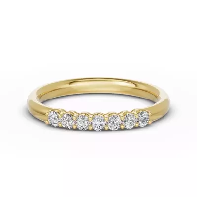 Unity Prong 7-Stone Lab Band (.25 ct. tw.)