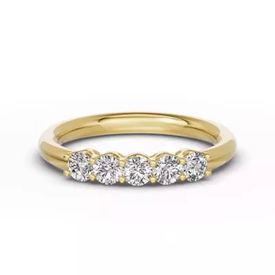 Unity Prong 5-Stone Band (.50 ct. tw.)