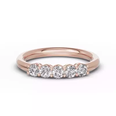 Unity Prong 5-Stone Band (.50 ct. tw.)