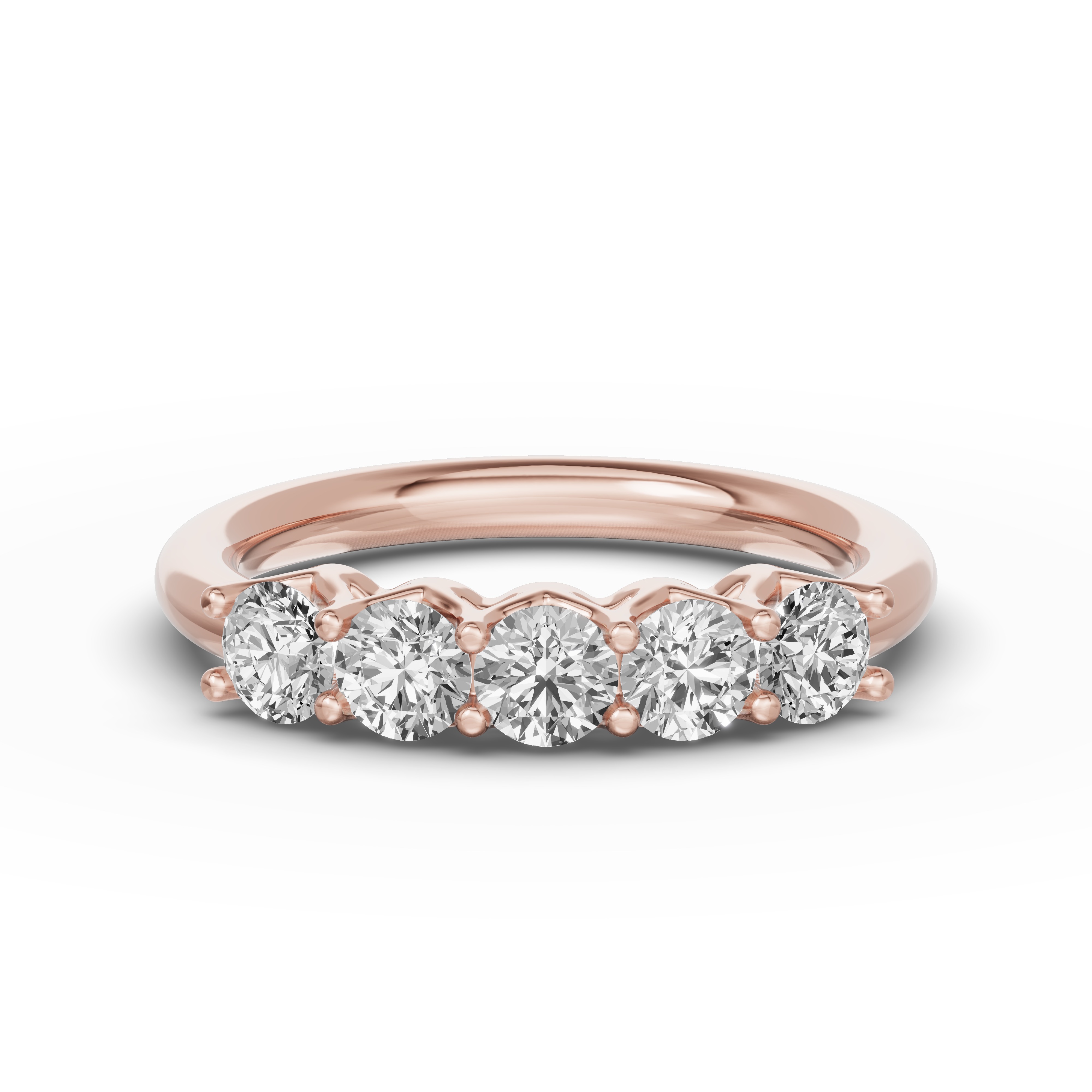 Unity Prong 5-Stone Lab Band (1.00 ct. tw.)