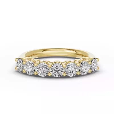 Unity Prong 7-Stone Lab Band (1.50 ct. tw.)