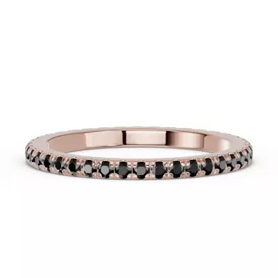 Chroma Black Diamond Eternity Band