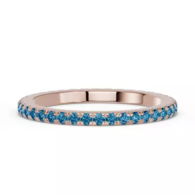 Chroma London Blue Topaz Eternity Band