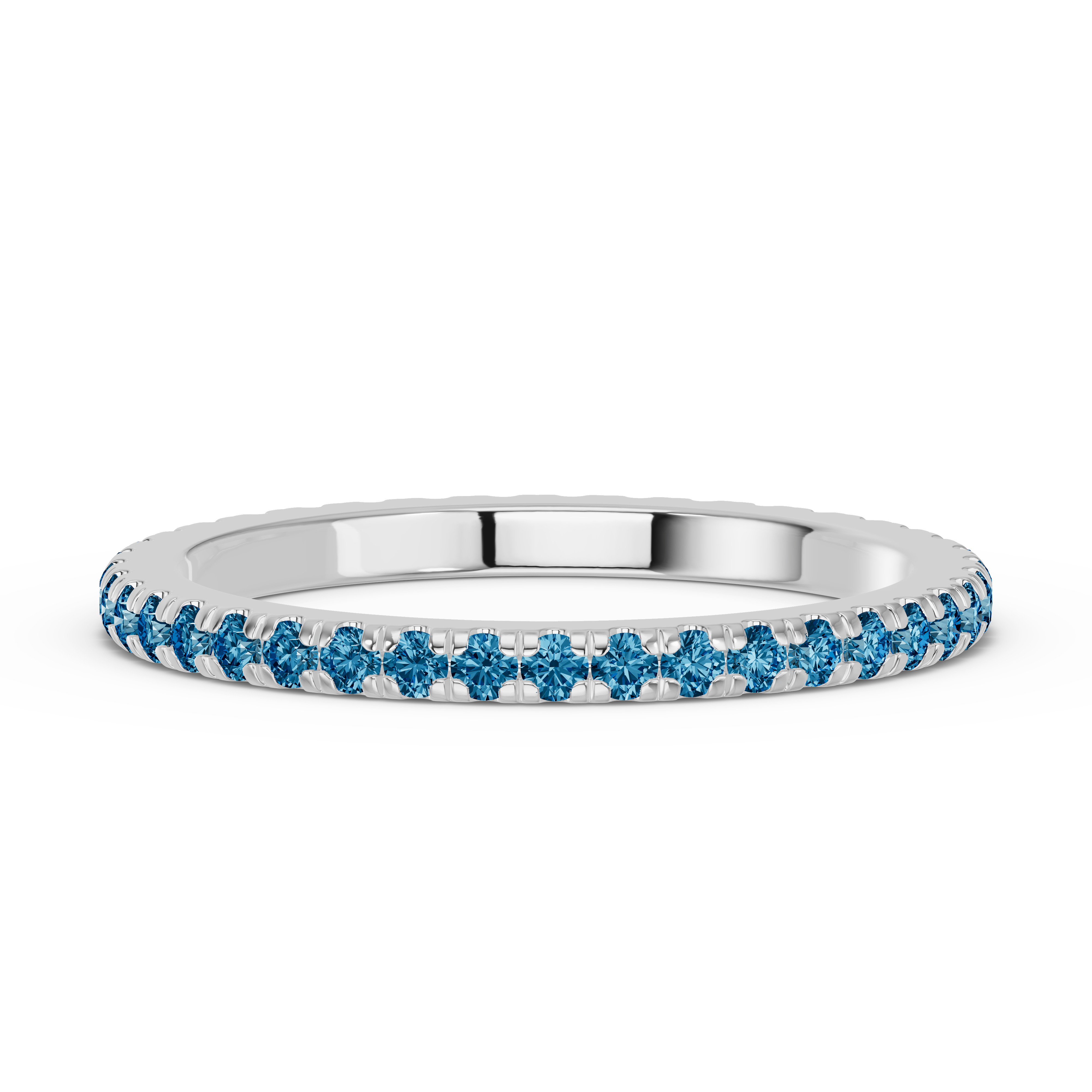 Chroma London Blue Topaz Eternity Band