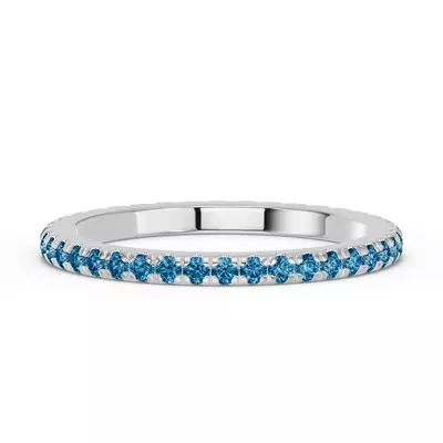Chroma London Blue Topaz Eternity Band