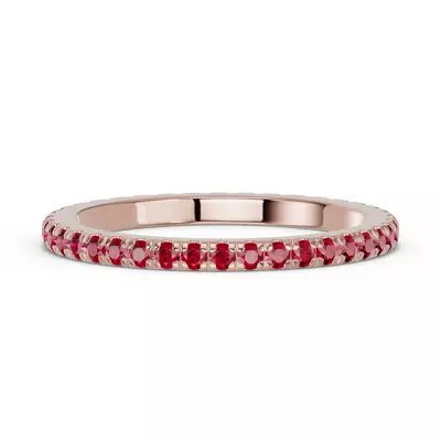 Chroma Ruby Eternity Band