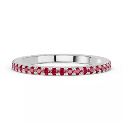 Chroma Ruby Eternity Band