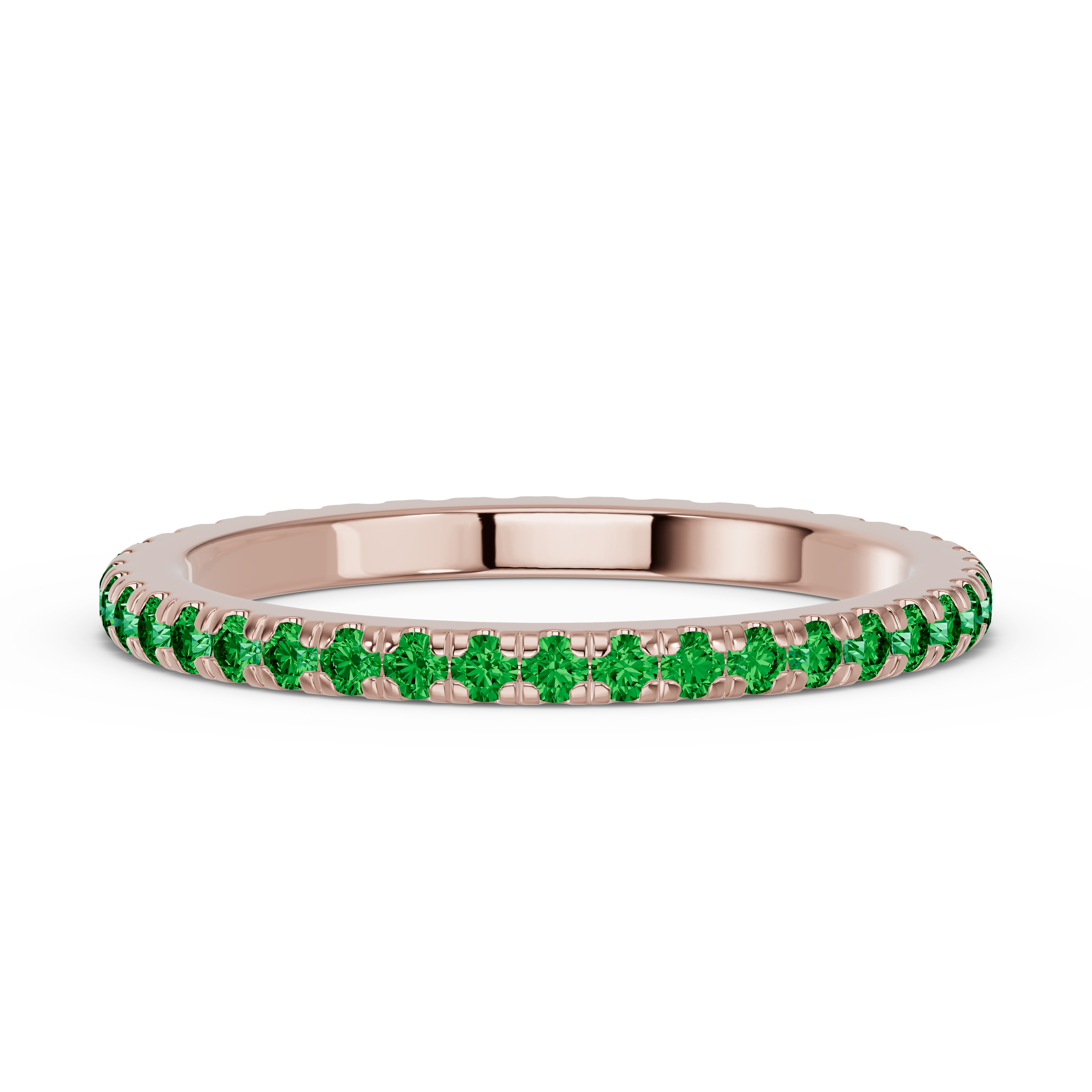 Chroma Tsavorite Eternity Band