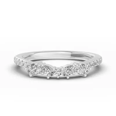 Papillon Pavé Diamond Band