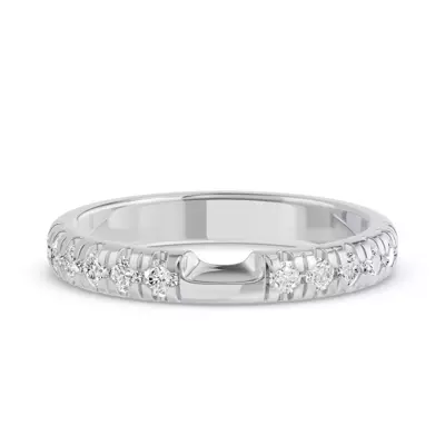 Camden Pavé Notched Band