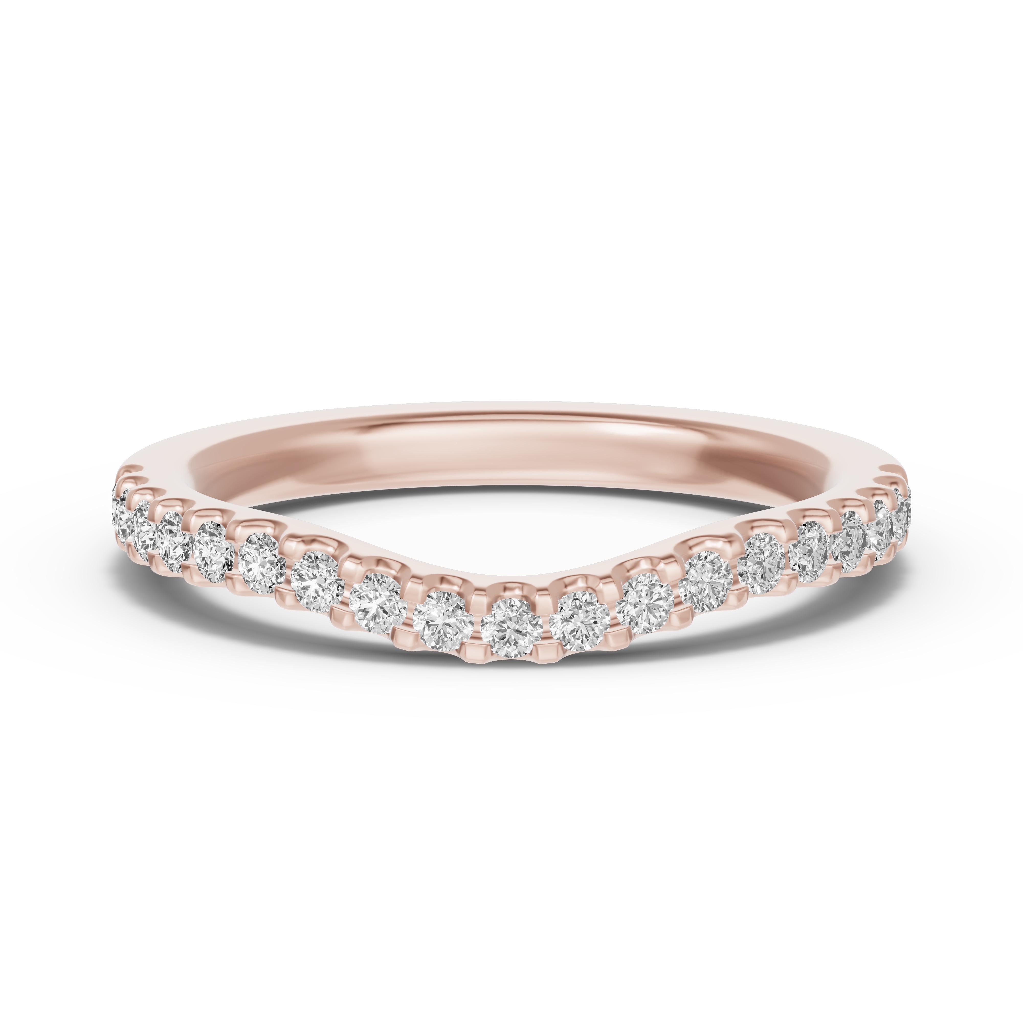 Trevi Contoured Pavé Band (1.8mm)