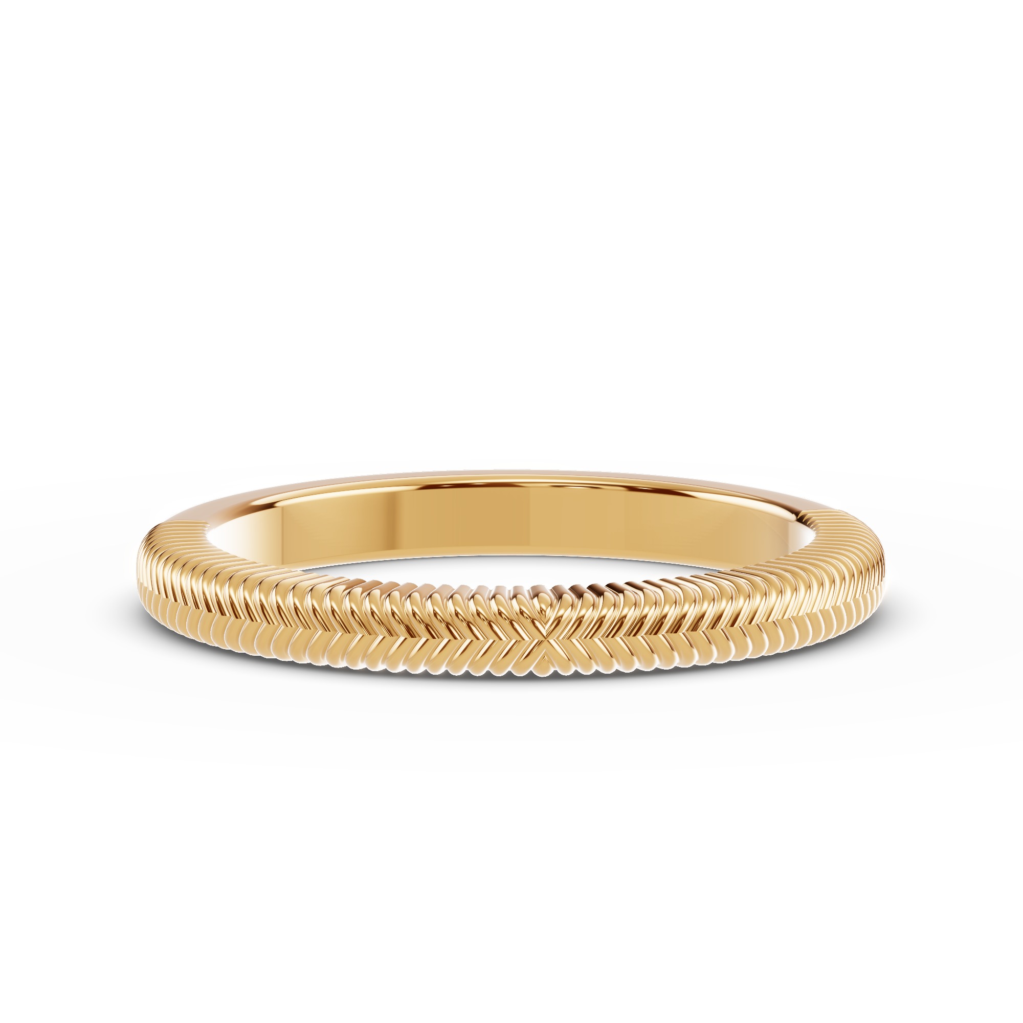Aveline Fluted Band