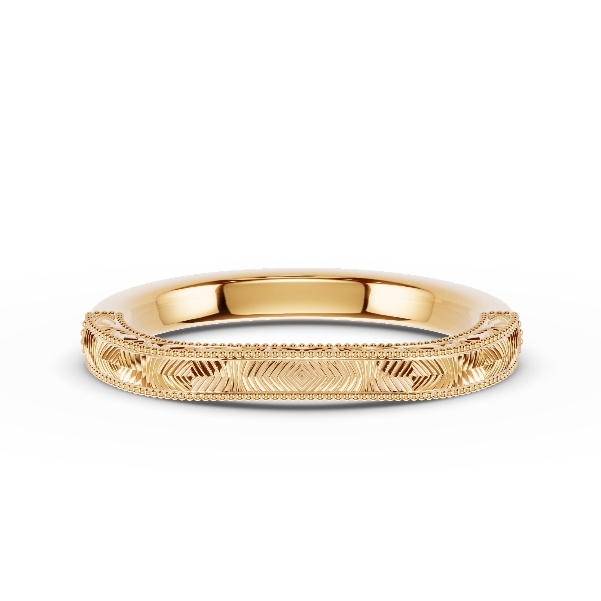 Chantal Engraved Band