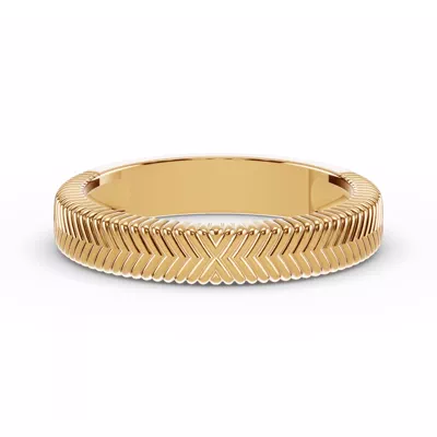 Aveline Fluted Band (4mm)