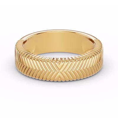 Aveline Fluted Band (6mm)