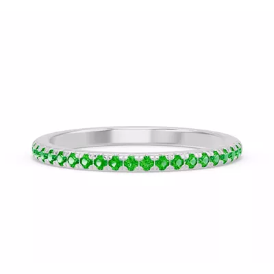 Marigold Pavé Tsavorite Band