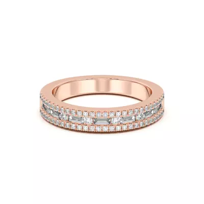 Rochelle Triple Row Diamond Band