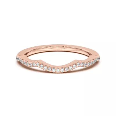 Hana Diamond Curved Band