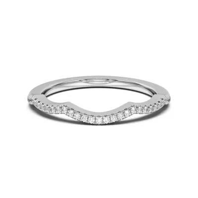 Hana Diamond Curved Band