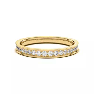 Bria Graduated Pavé Band