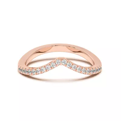 Nadine Pavé Chevron Band