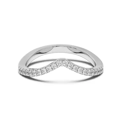 Nadine Pavé Chevron Band