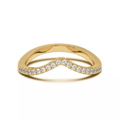 Nadine Pavé Chevron Band