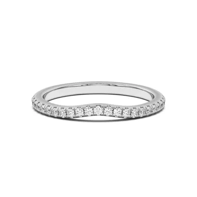 Marie Classic Curved Pavé Lab Band