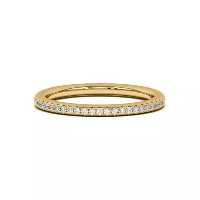 Meryl Petite Pavé Band