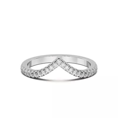 Meredith Pavé Chevron Band