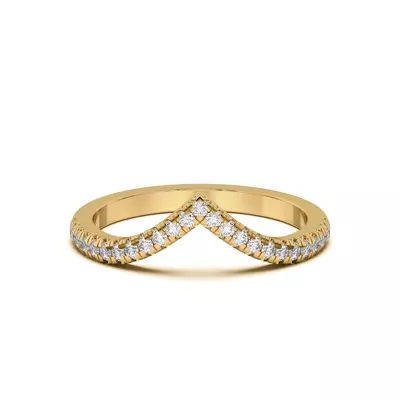 Meredith Pavé Chevron Band