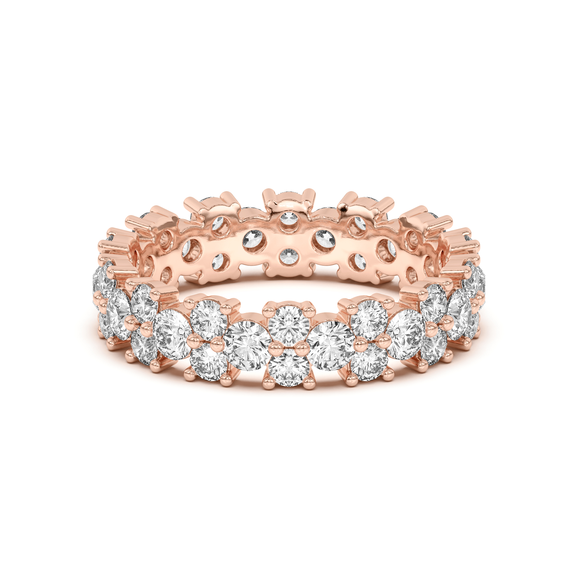 Cascade Lab Diamond Eternity Ring